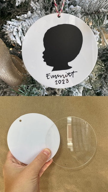 Silhouette Ornament