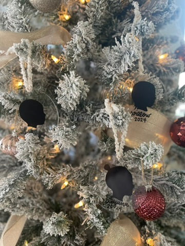 Silhouette Ornament