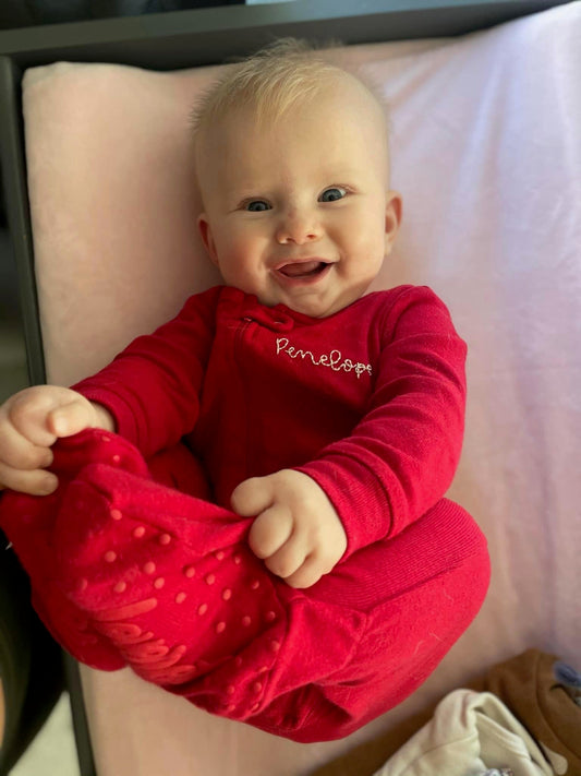 Holiday Pajamas - Footed Zipper Onesie