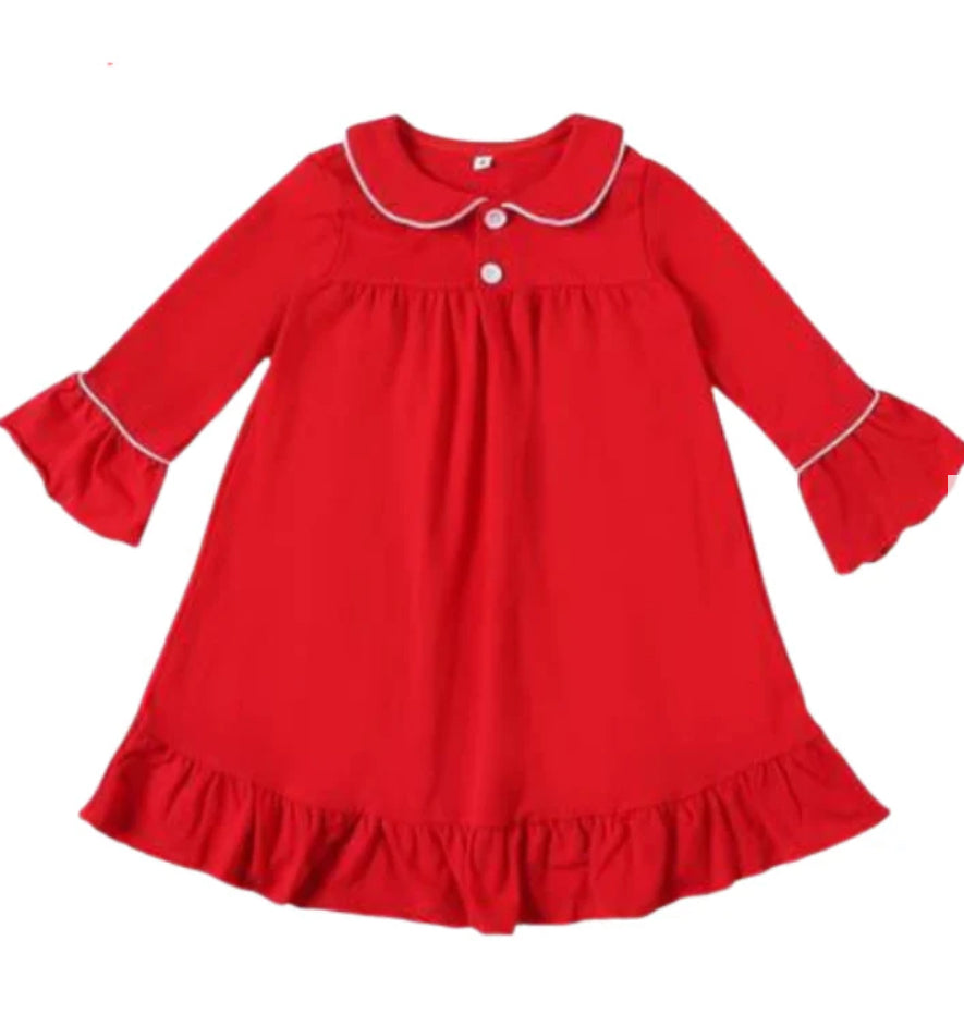 Holiday Pajamas - Night Gown